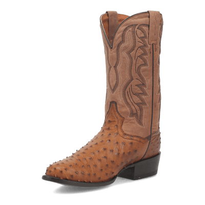 TEMPE FULL QUILL OSTRICH BOOT Preview #15