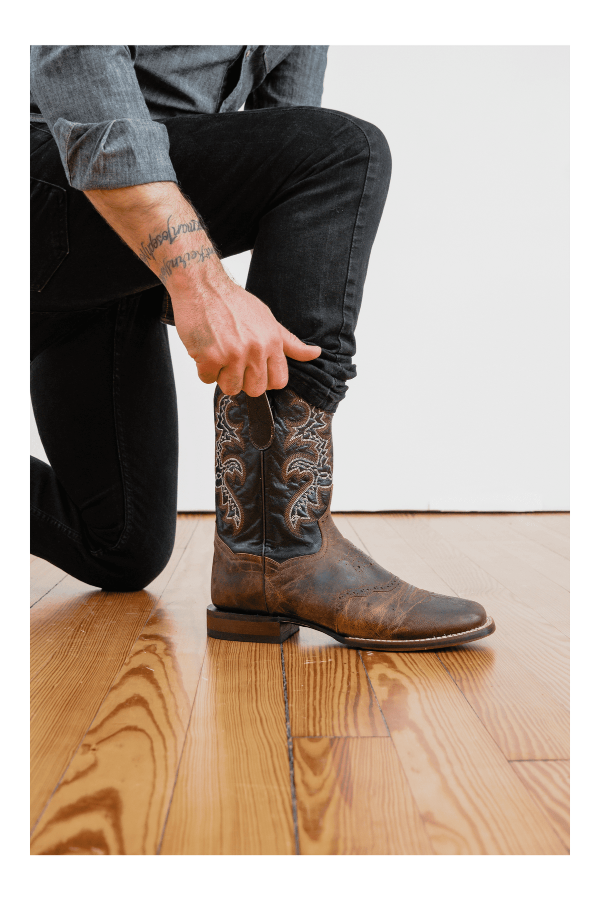FRANKLIN LEATHER BOOT Image