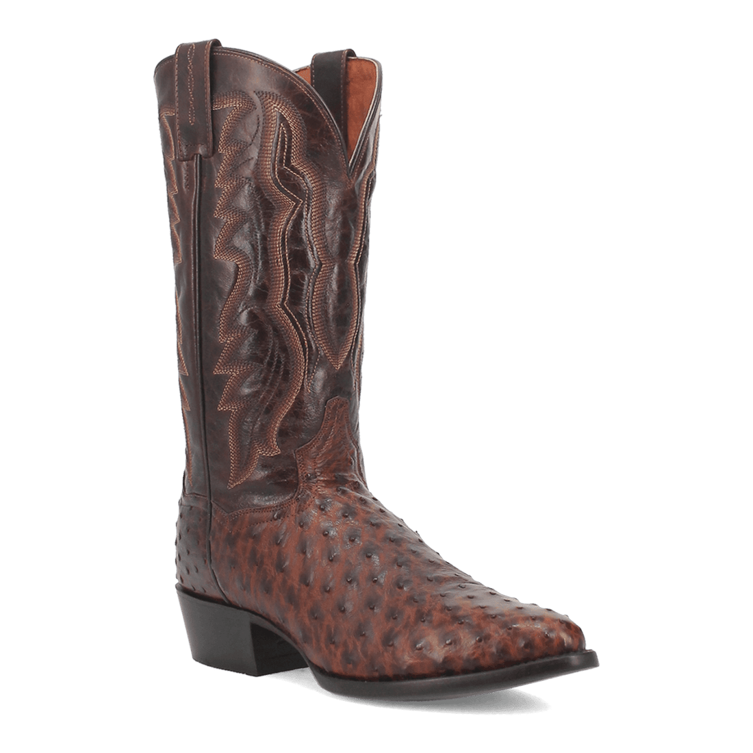 PERSHING FULL QUILL OSTRICH BOOT Preview #8