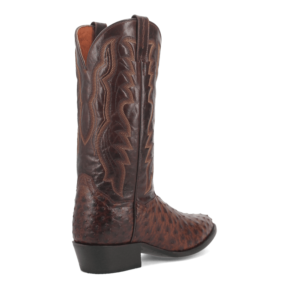 PERSHING FULL QUILL OSTRICH BOOT Image