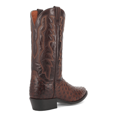 PERSHING FULL QUILL OSTRICH BOOT Preview #17