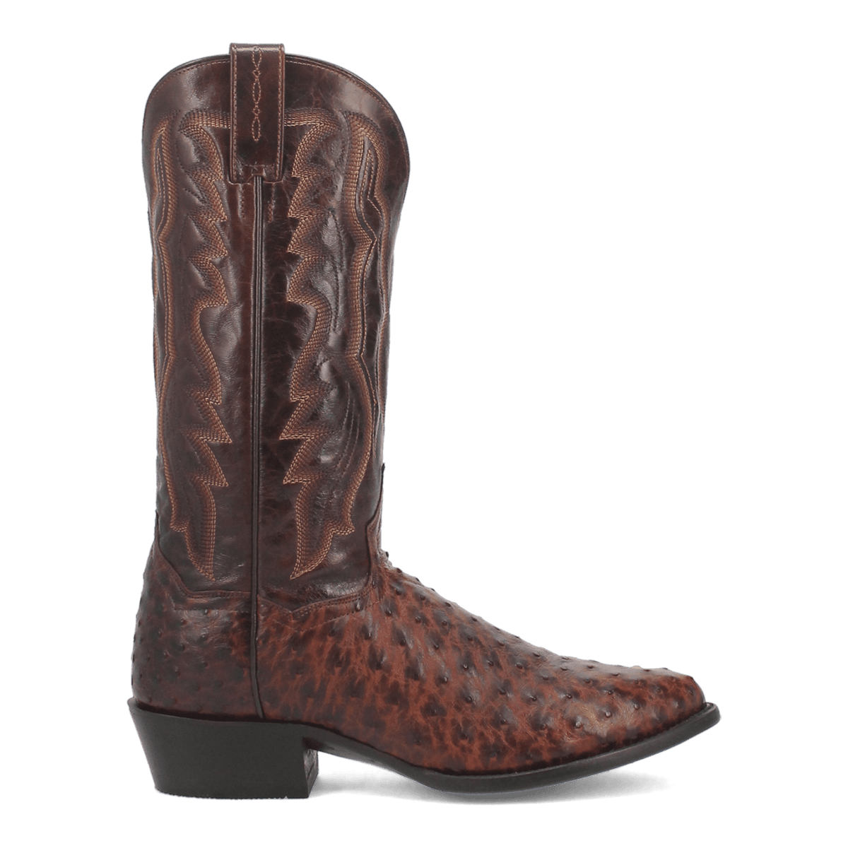 PERSHING FULL QUILL OSTRICH BOOT Image