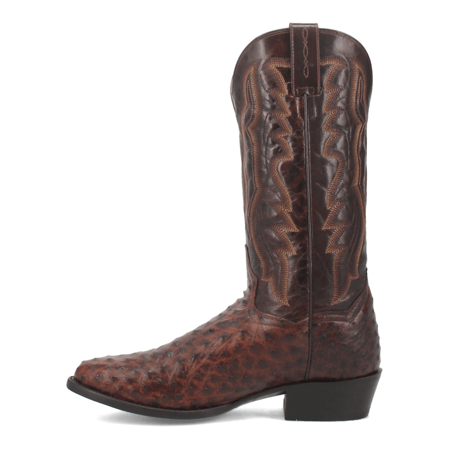 PERSHING FULL QUILL OSTRICH BOOT Image