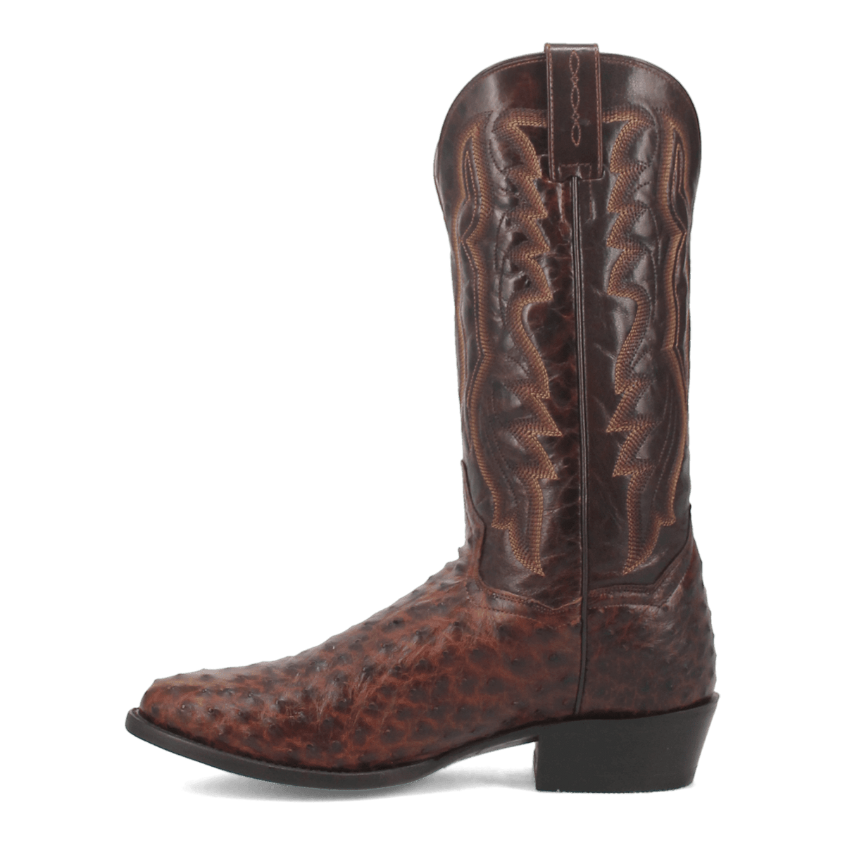 PERSHING FULL QUILL OSTRICH BOOT Image