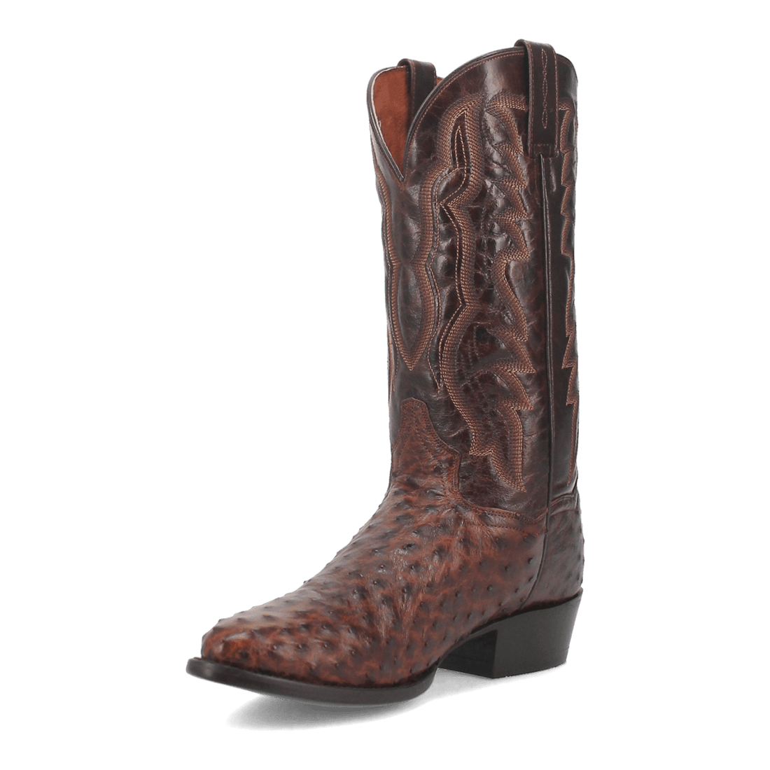 PERSHING FULL QUILL OSTRICH BOOT Preview #15