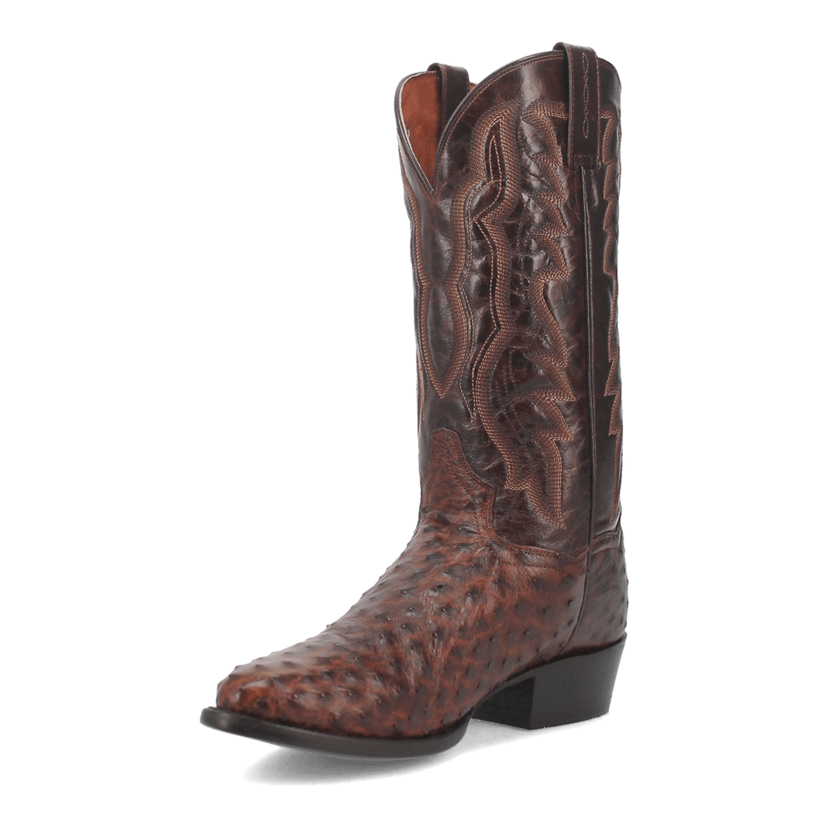 PERSHING FULL QUILL OSTRICH BOOT Image