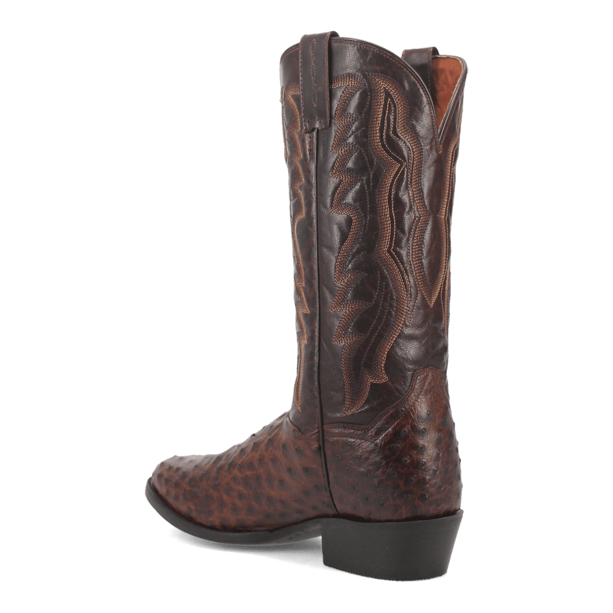 PERSHING FULL QUILL OSTRICH BOOT Image