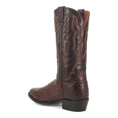 PERSHING FULL QUILL OSTRICH BOOT Preview #16