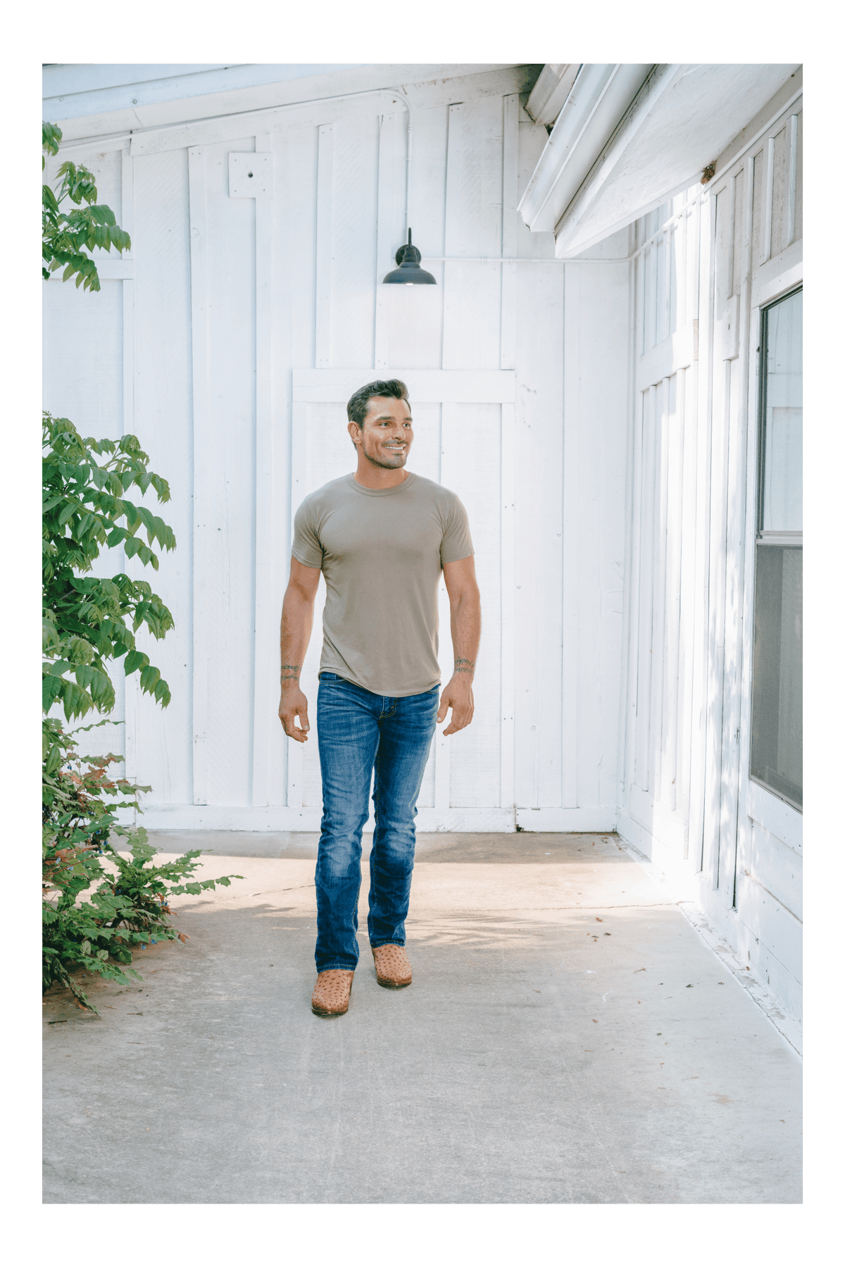 GEHRIG FULL QUILL OSTRICH BOOT Image