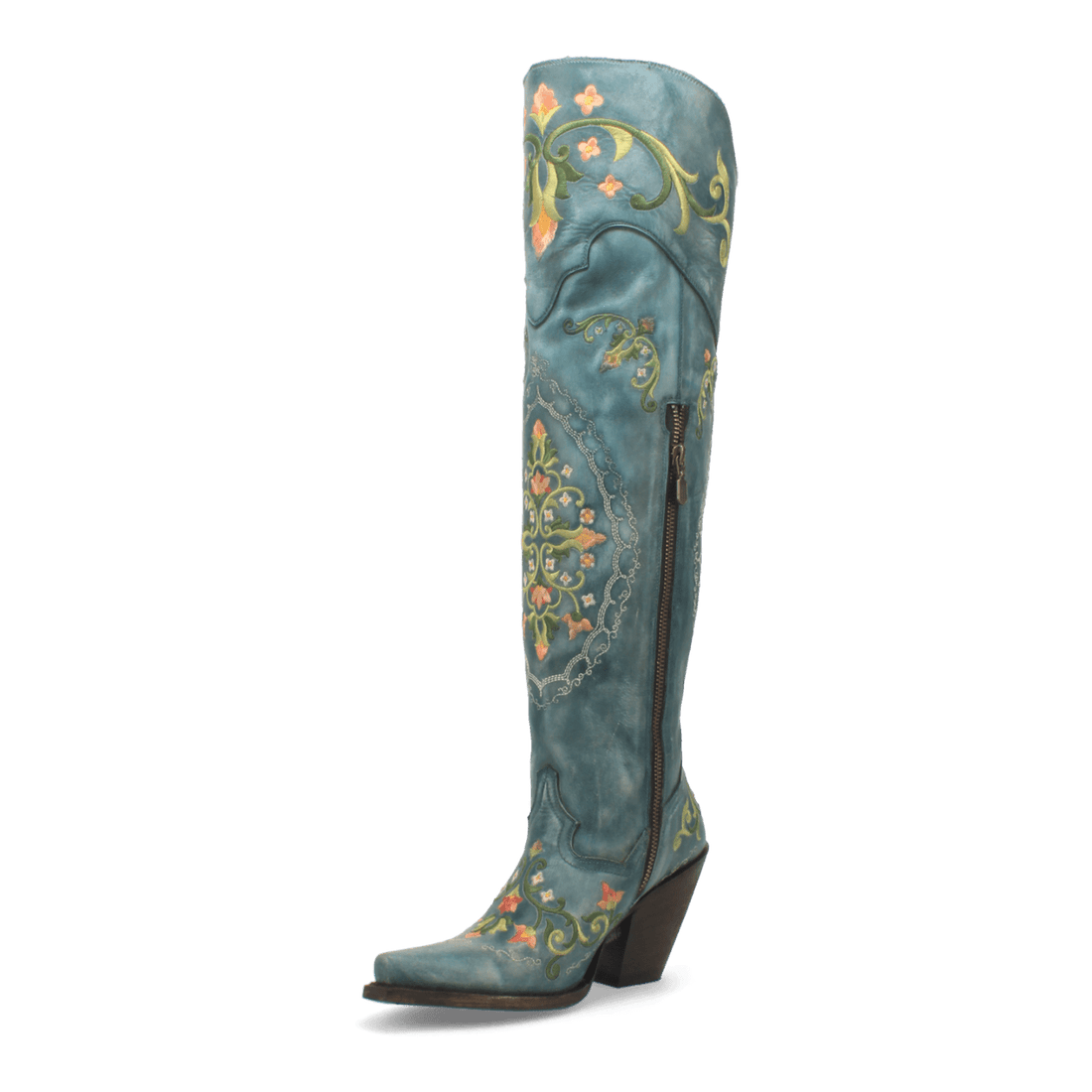 FLOWER CHILD LEATHER BOOT Preview #15