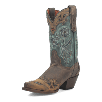 VINTAGE BLUEBIRD LEATHER BOOT Preview #15