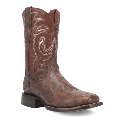 DILLINGER FULL QUILL OSTRICH BOOT Preview #8