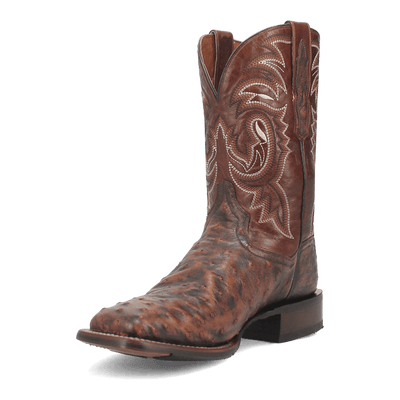 DILLINGER FULL QUILL OSTRICH BOOT Preview #15