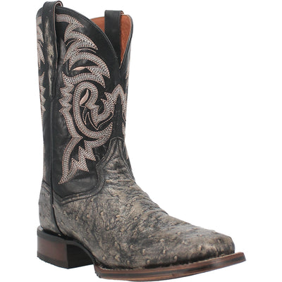 DILLINGER FULL QUILL OSTRICH BOOT Preview #1