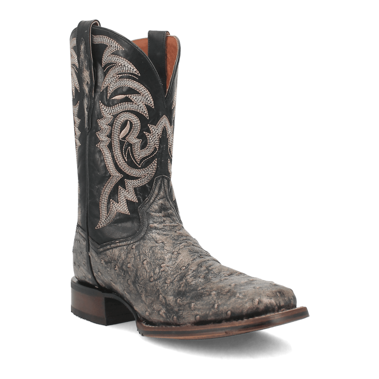 DILLINGER FULL QUILL OSTRICH BOOT Image