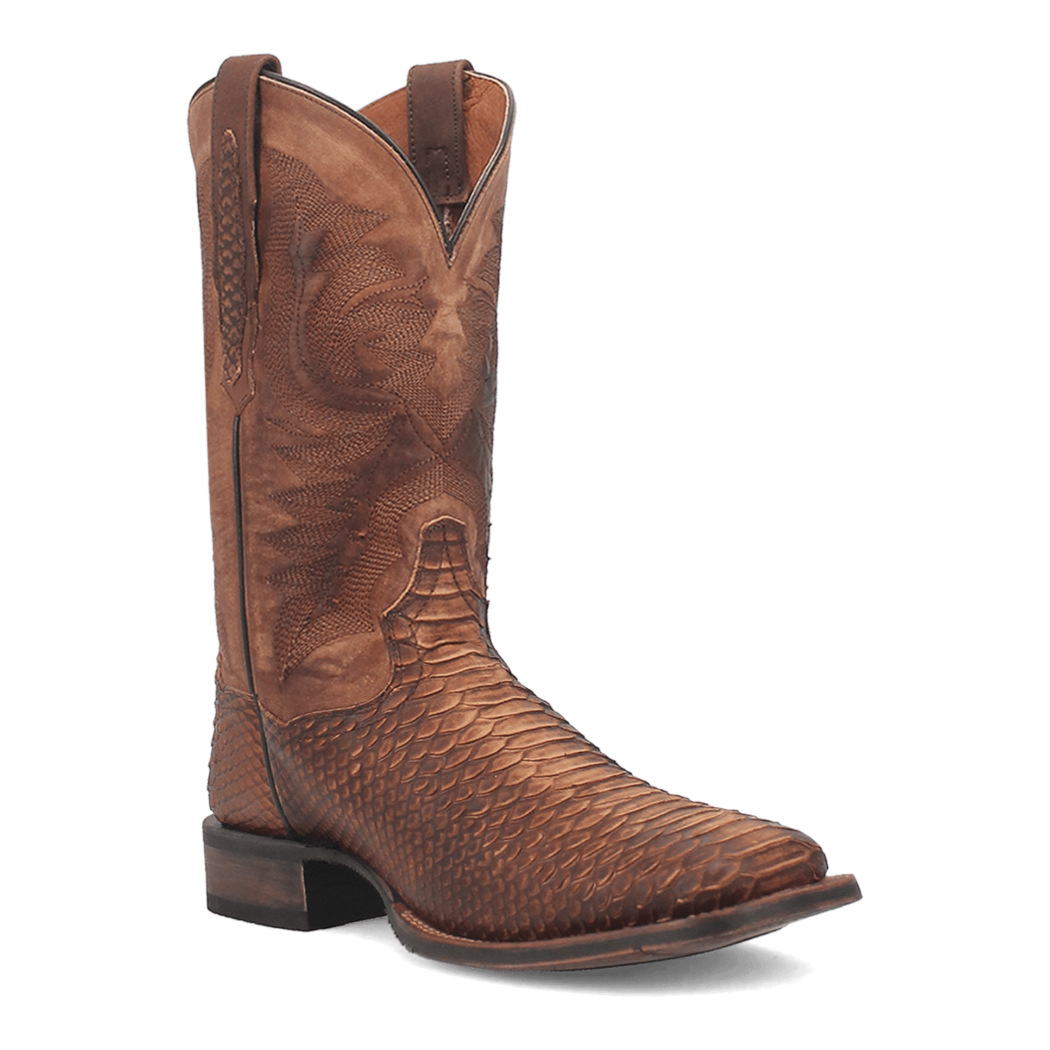 KA FAUX PYTHON PRINT LEATHER