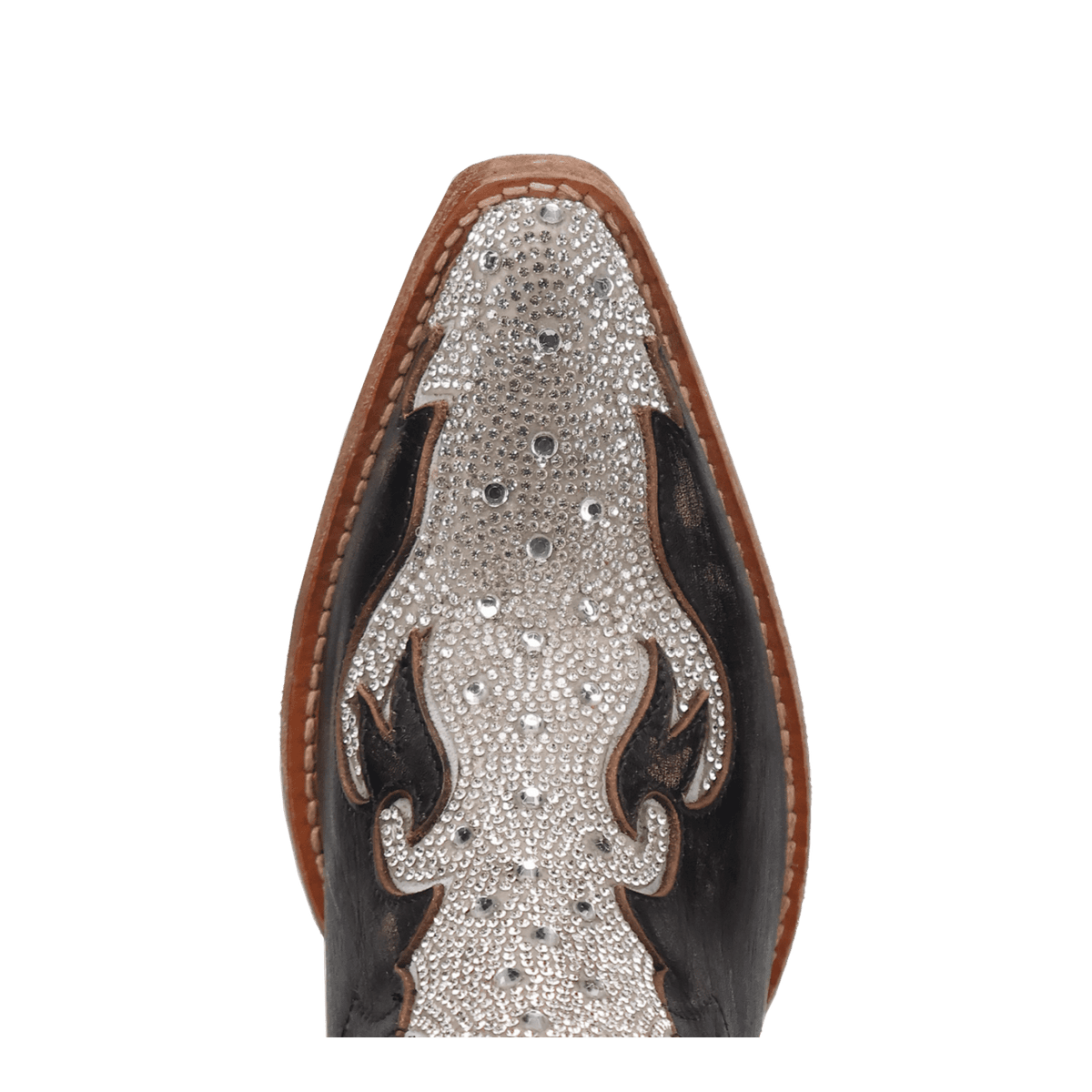CRYSTAL LEATHER BOOTIE Image