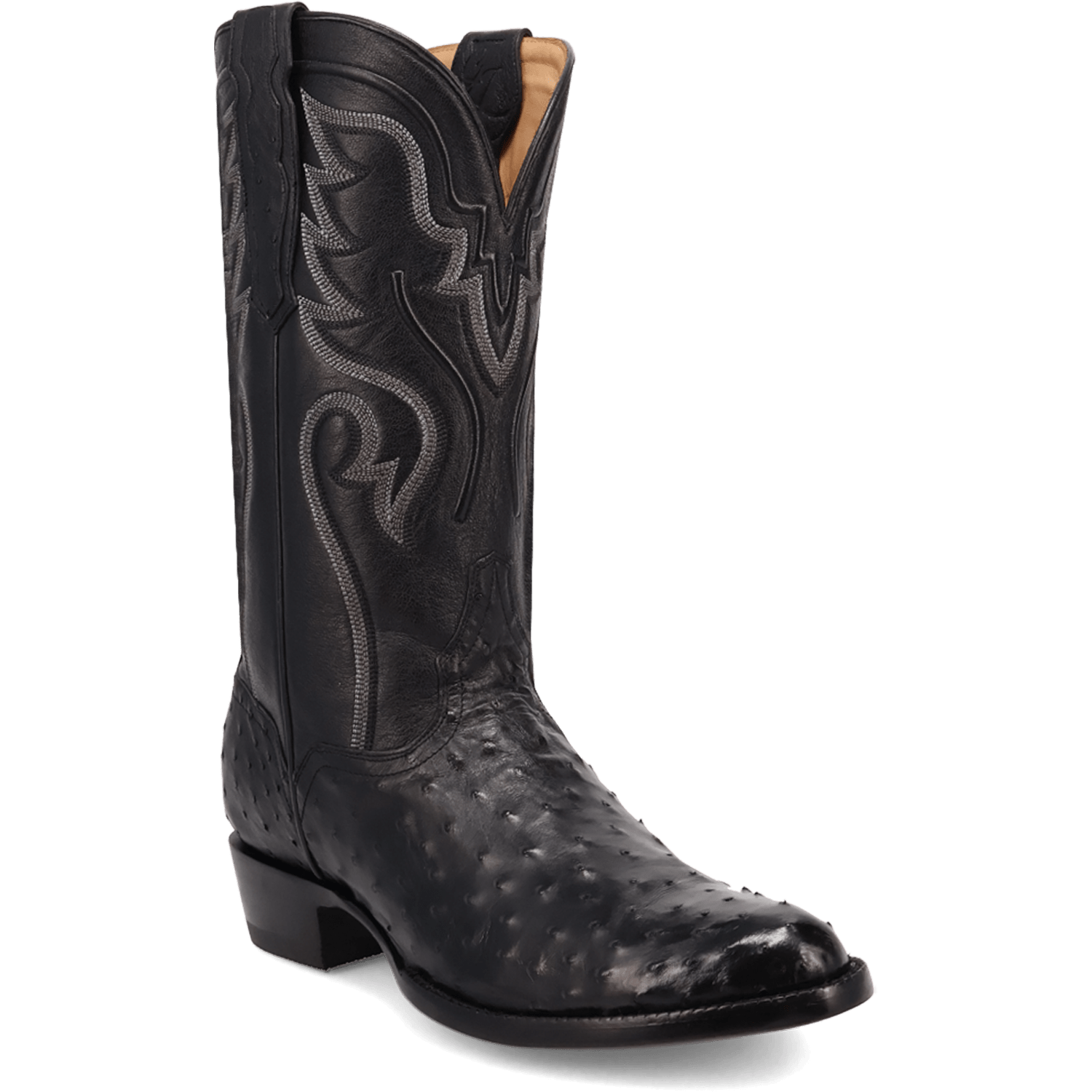 m*i様 USA製ダンポストリザードブラックレザーウエスタンブーツ STANFORD FULL QUILL OSTRICH BOOT by GLD LABEL – Dan Post Boots