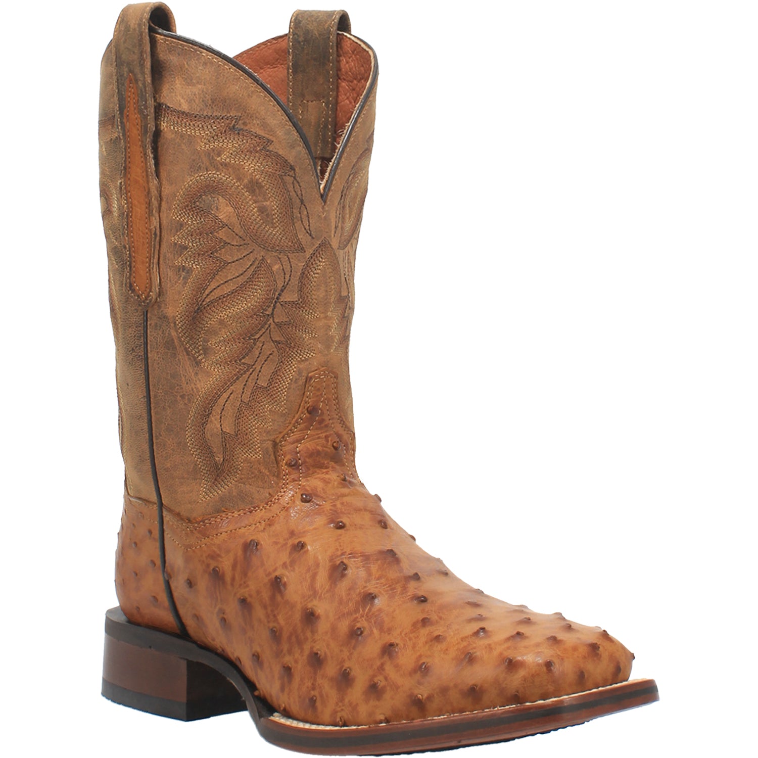 North Mr Revival ALAMOSA FULL QUILL OSTRICH BOOT