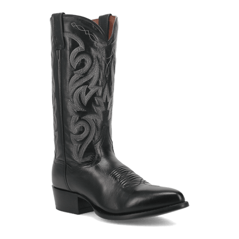 Dan Post Men's Milwaukee Pull-On Tan Boots - 13" Western Boots With Comfort Cushion Insole, Size 12 B