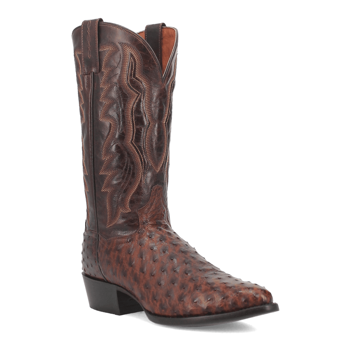 PERSHING FULL QUILL OSTRICH BOOT – Dan Post Boots