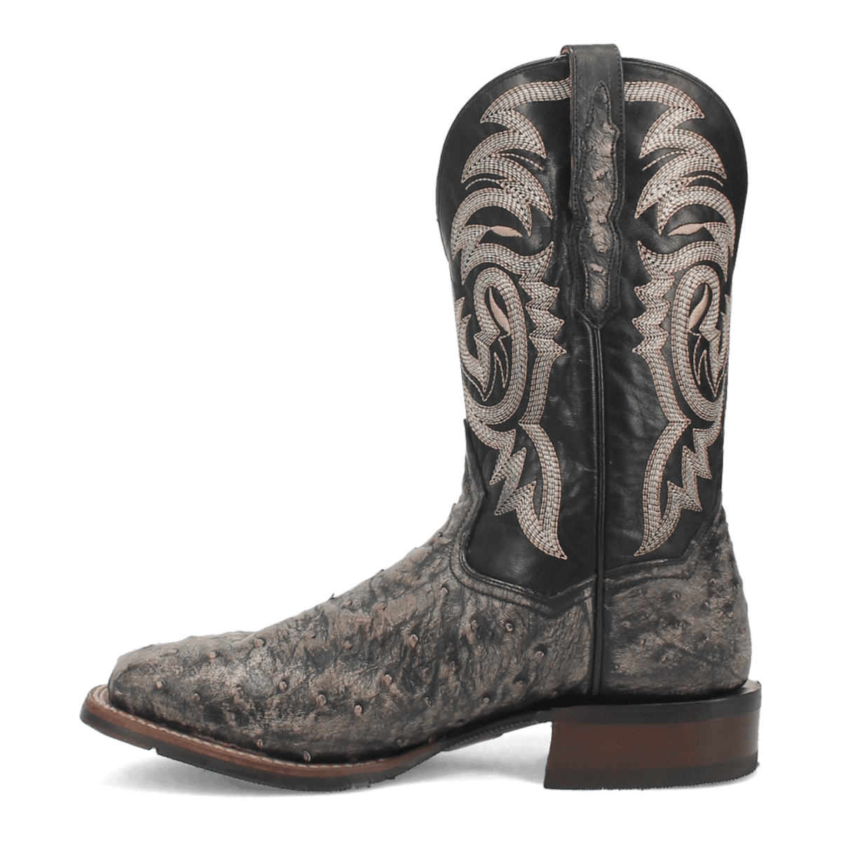 DILLINGER FULL QUILL OSTRICH BOOT Image