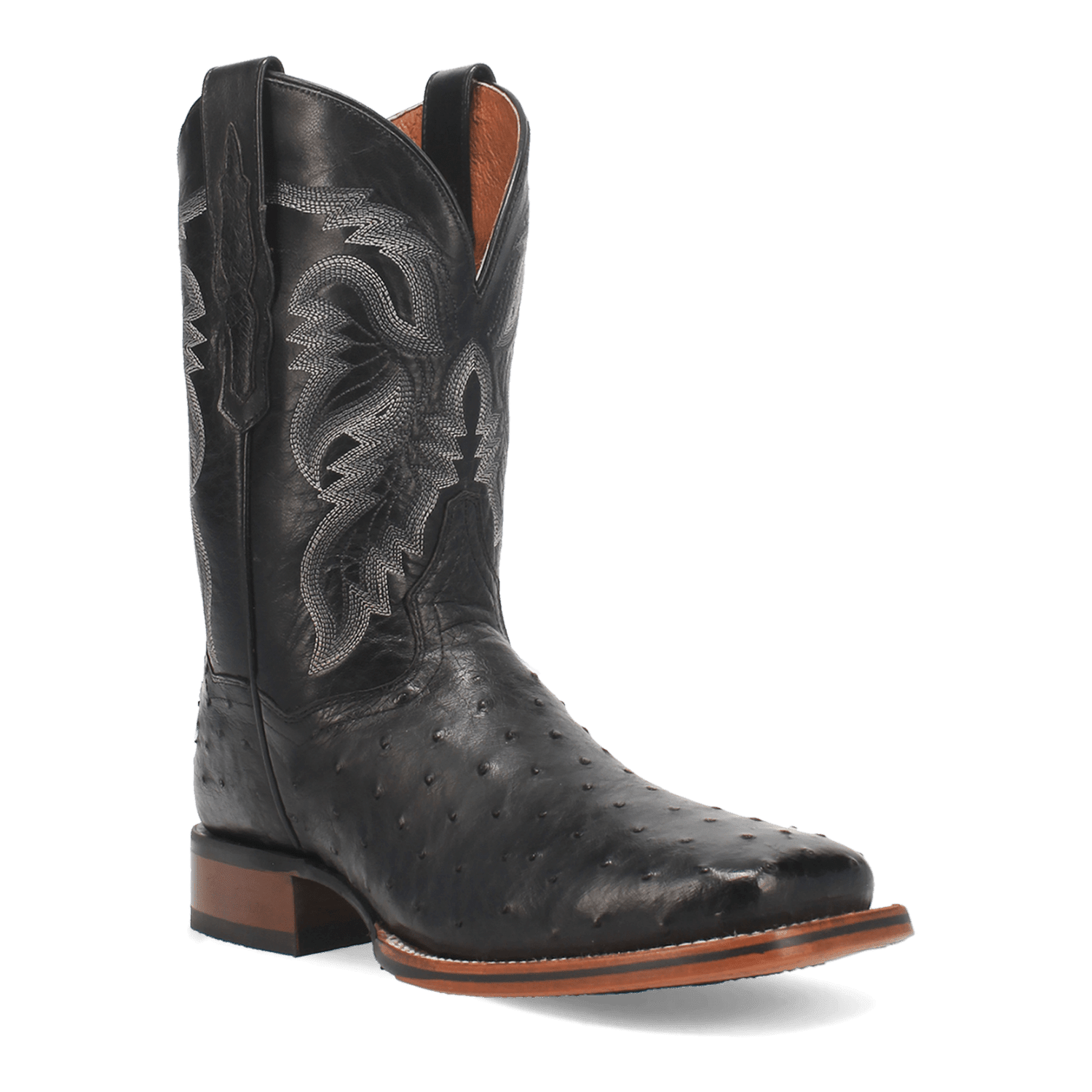 ALAMOSA FULL QUILL OSTRICH BOOT