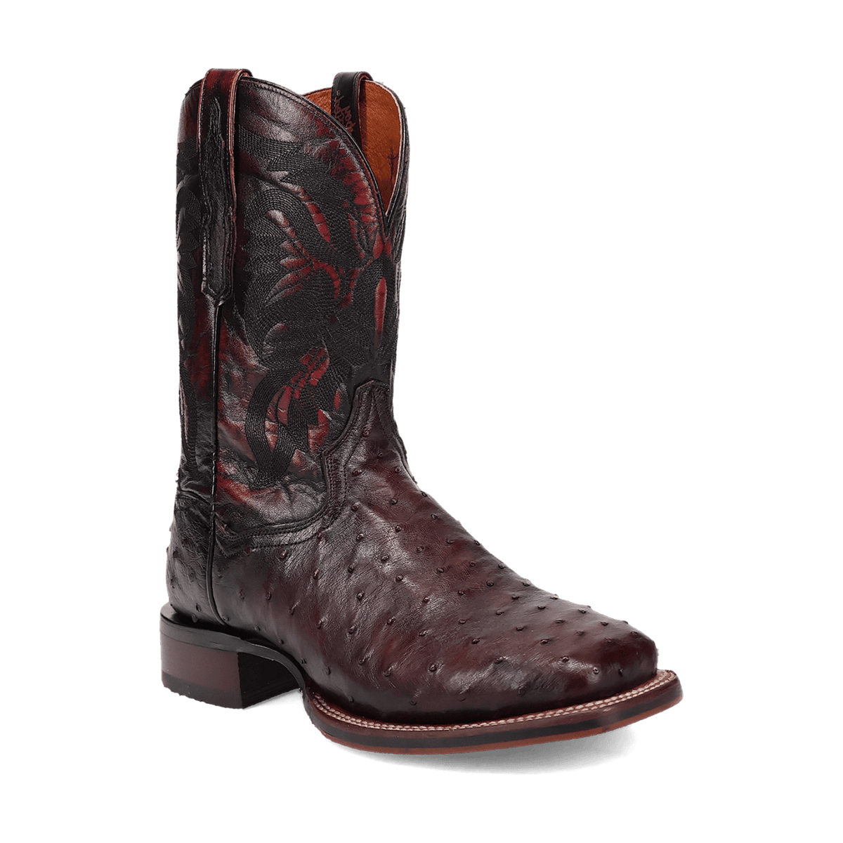 ALAMOSA FULL QUILL OSTRICH BOOT Image