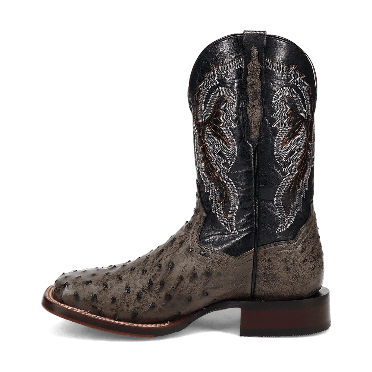 alamosa full quill ostrich boot 135 degree outside angle