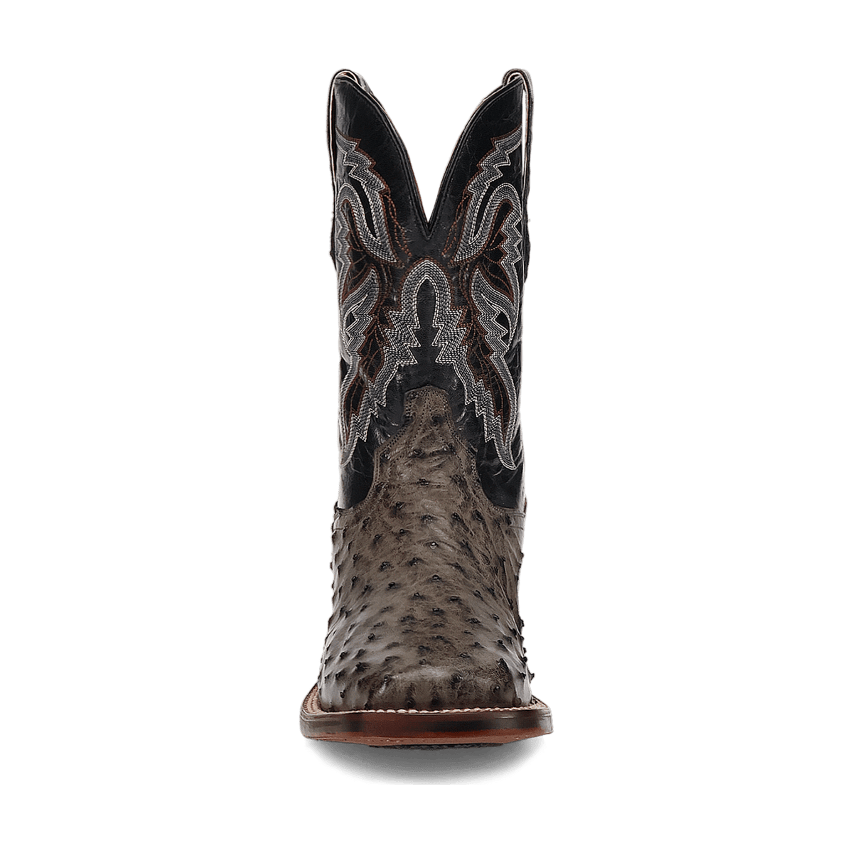 alamosa full quill ostrich boot front angle