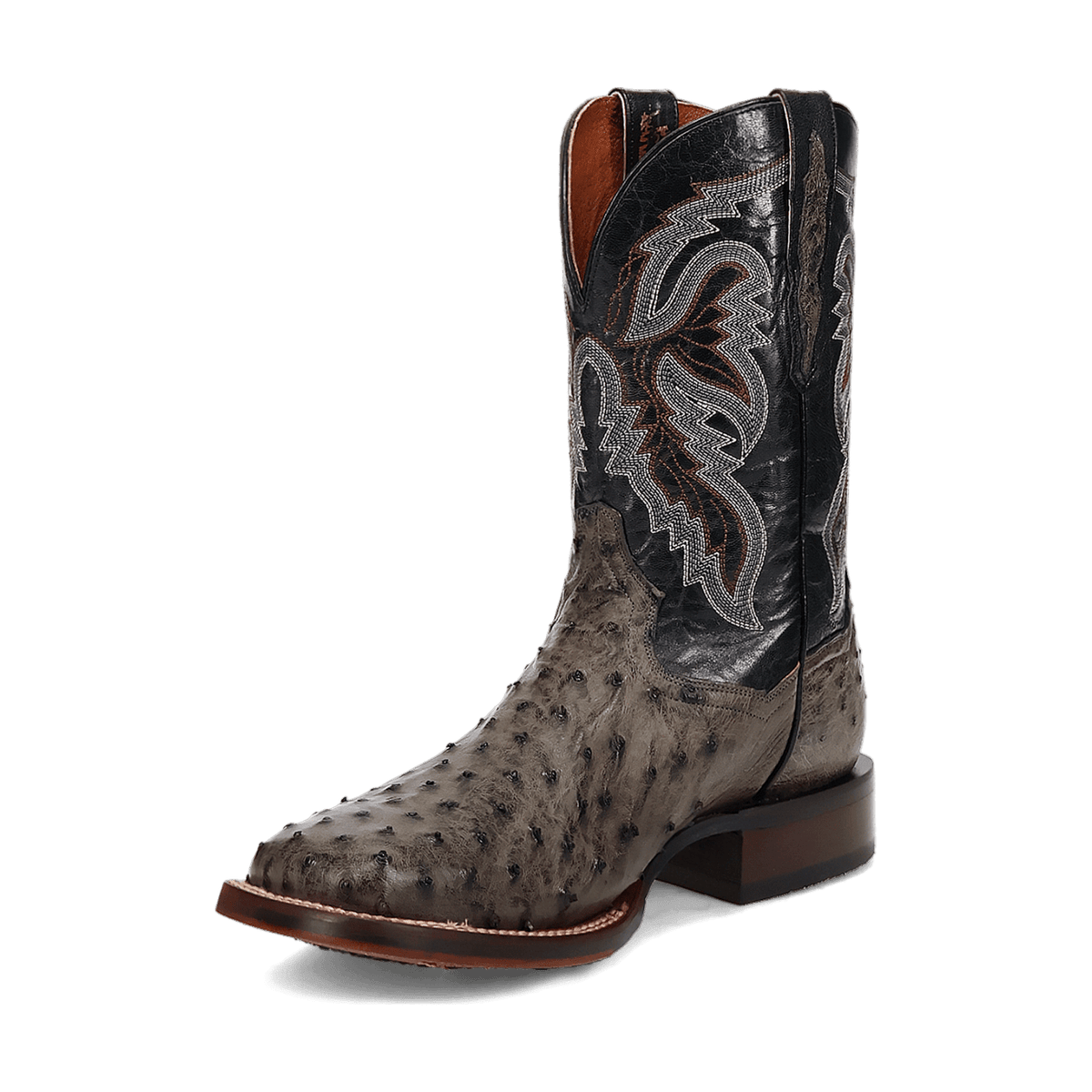 alamosa full quill ostrich boot 225 degree angle