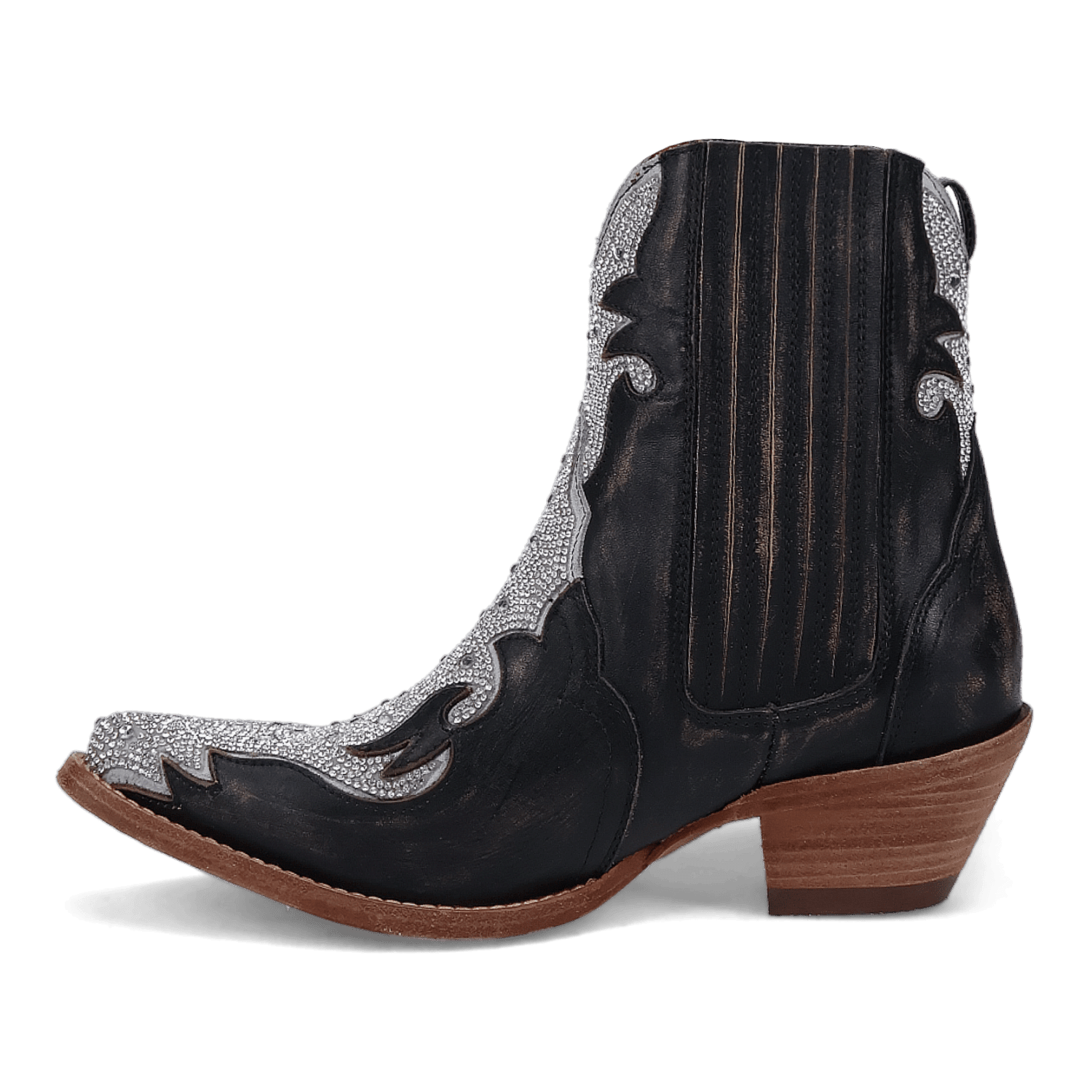 CRYSTAL LEATHER BOOTIE Image