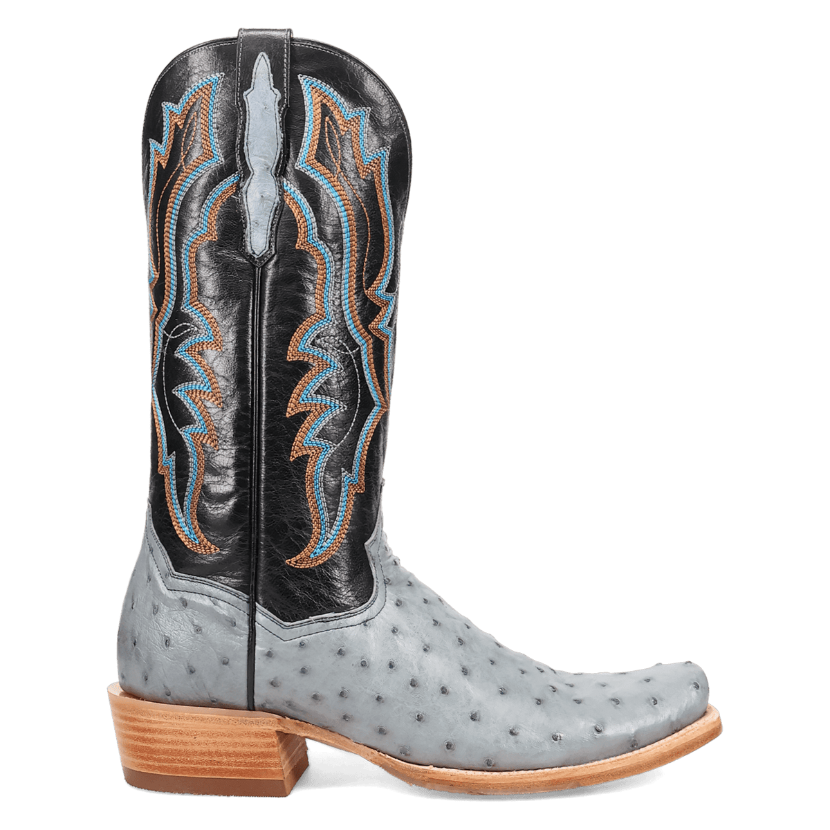 BRADY FULL QUILL OSTRICH BOOT Image