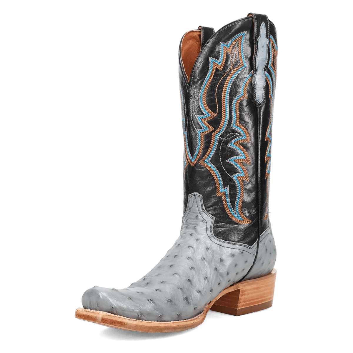 BRADY FULL QUILL OSTRICH BOOT Image