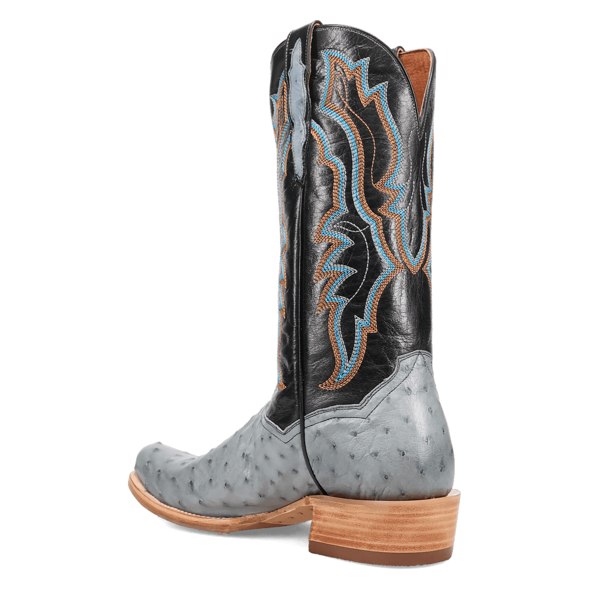 BRADY FULL QUILL OSTRICH BOOT Image