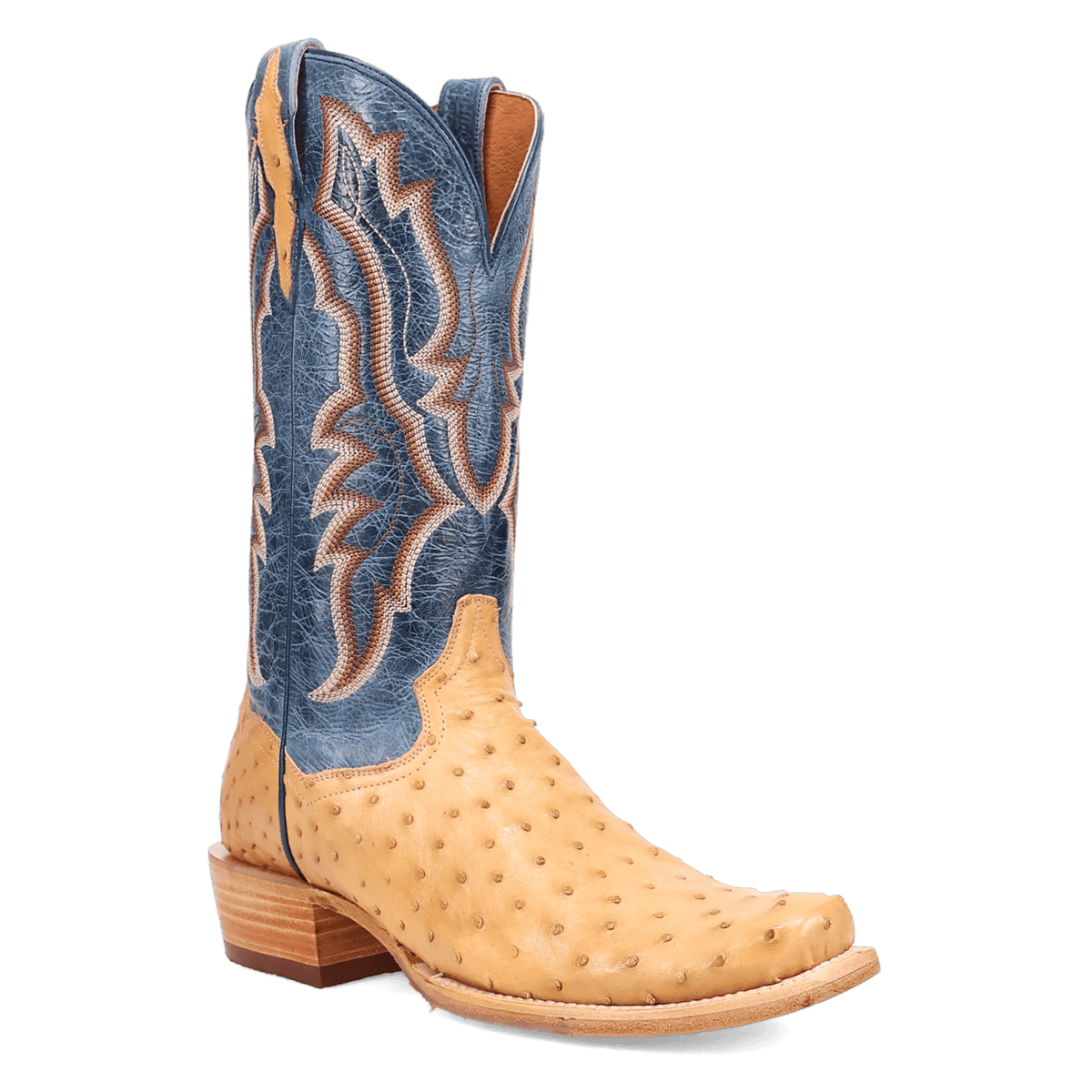 BRADY FULL QUILL OSTRICH BOOT Image