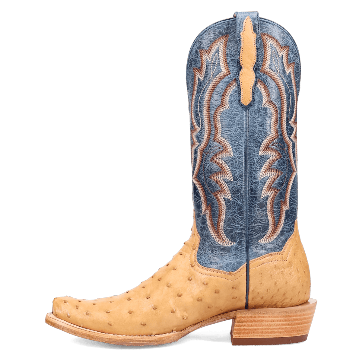 BRADY FULL QUILL OSTRICH BOOT Image