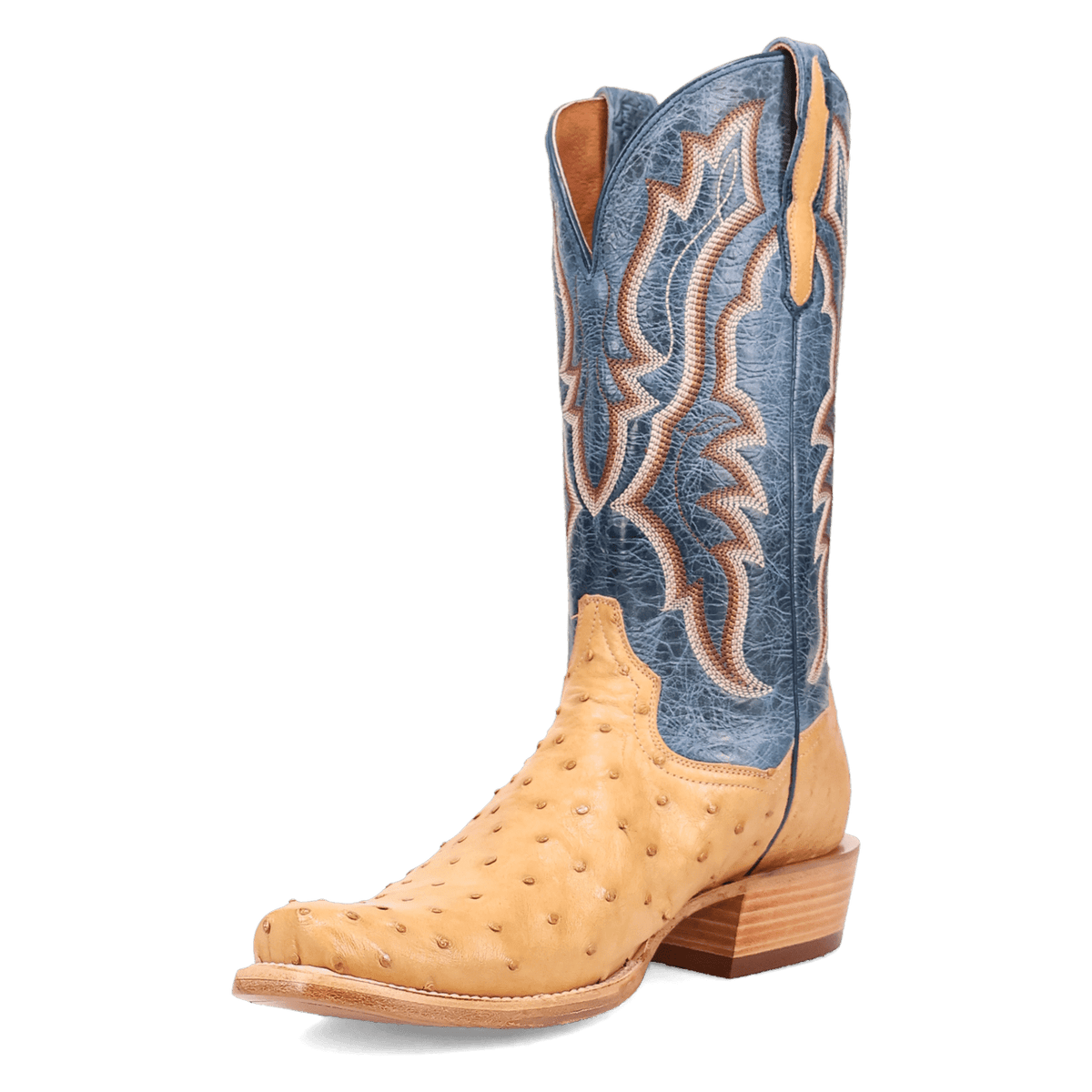 BRADY FULL QUILL OSTRICH BOOT Image