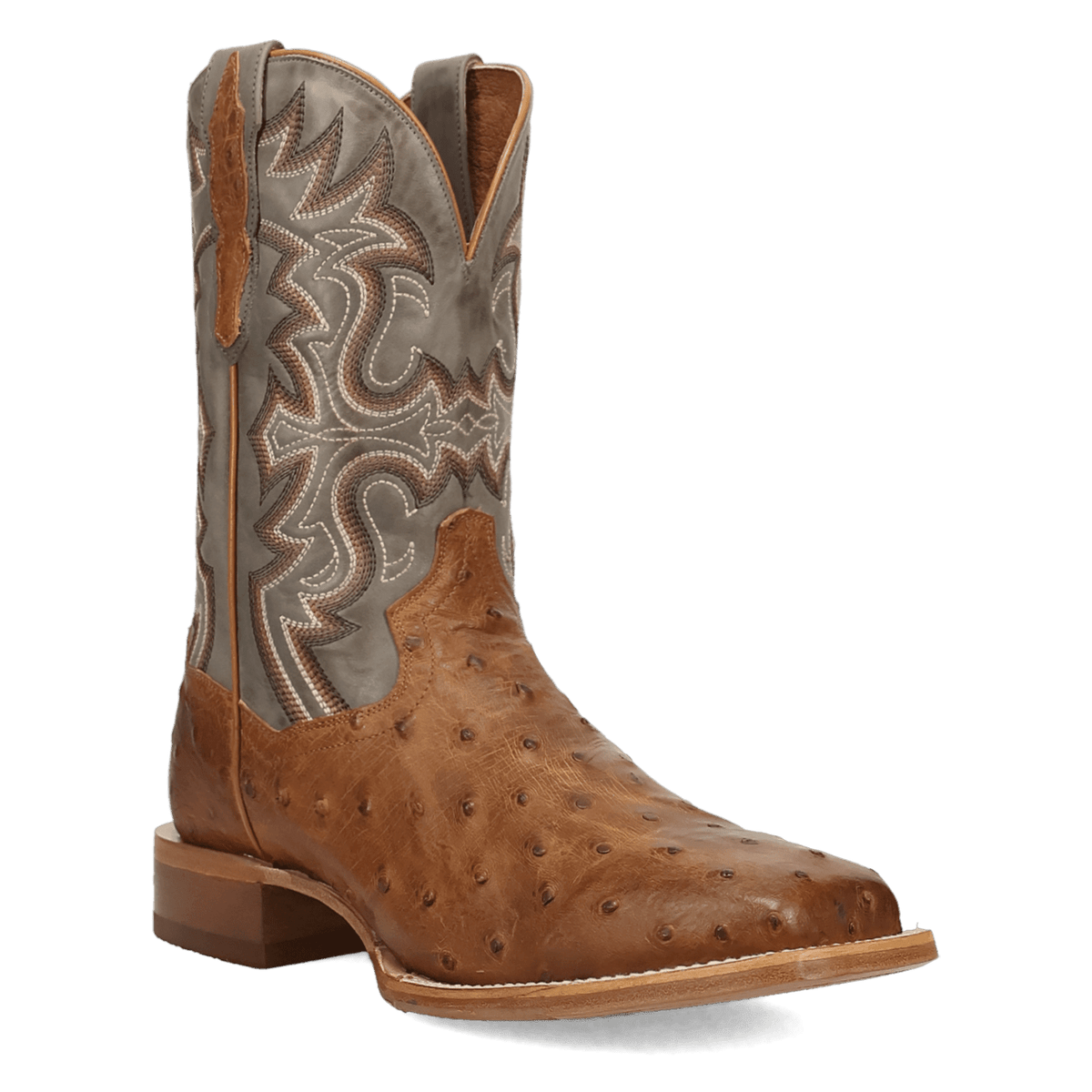drayden full quill ostrich boot 45 degree angle