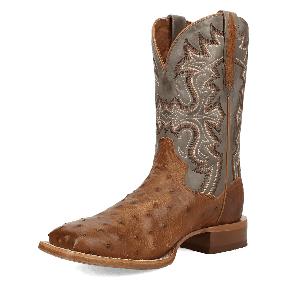 drayden full quill ostrich boot 225 degree angle