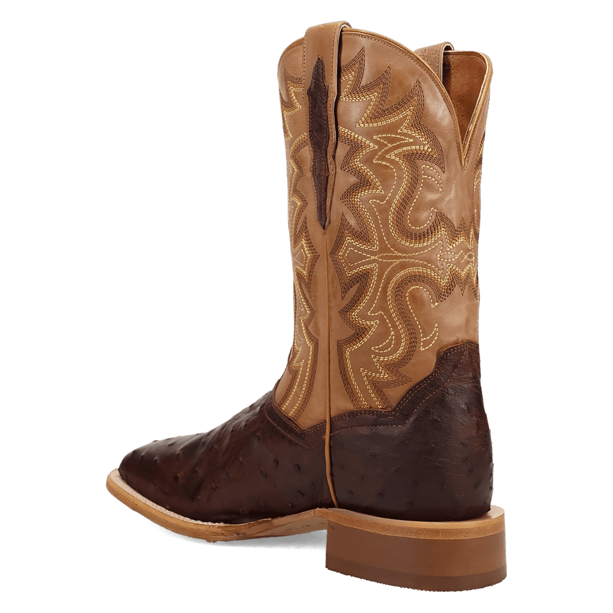 drayden full quill ostrich boot 270 degree angle