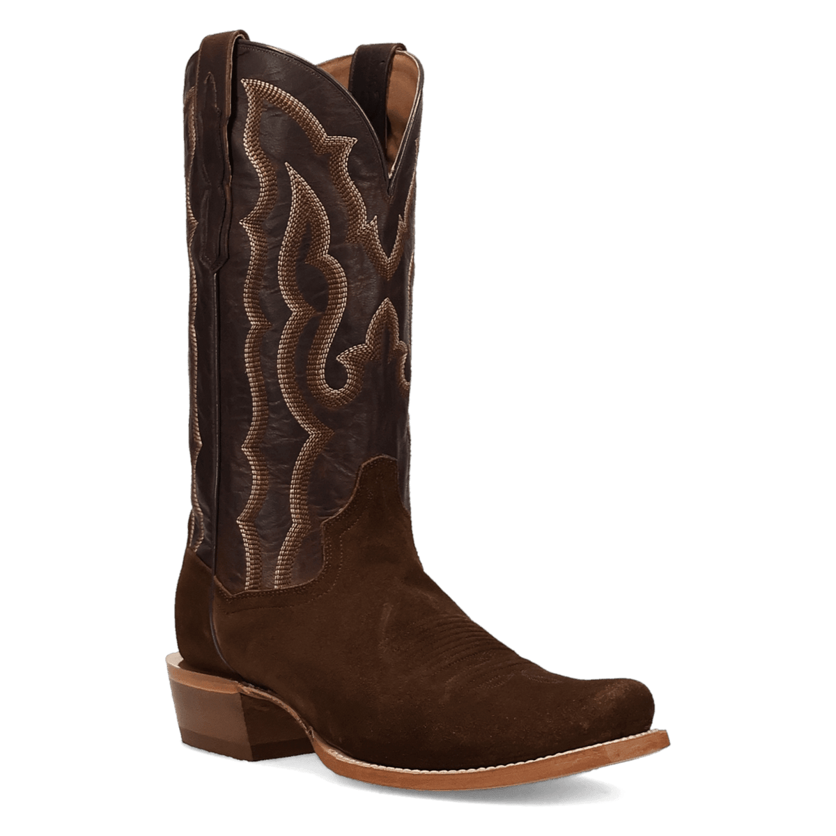 barren leather boot 45 degree angle