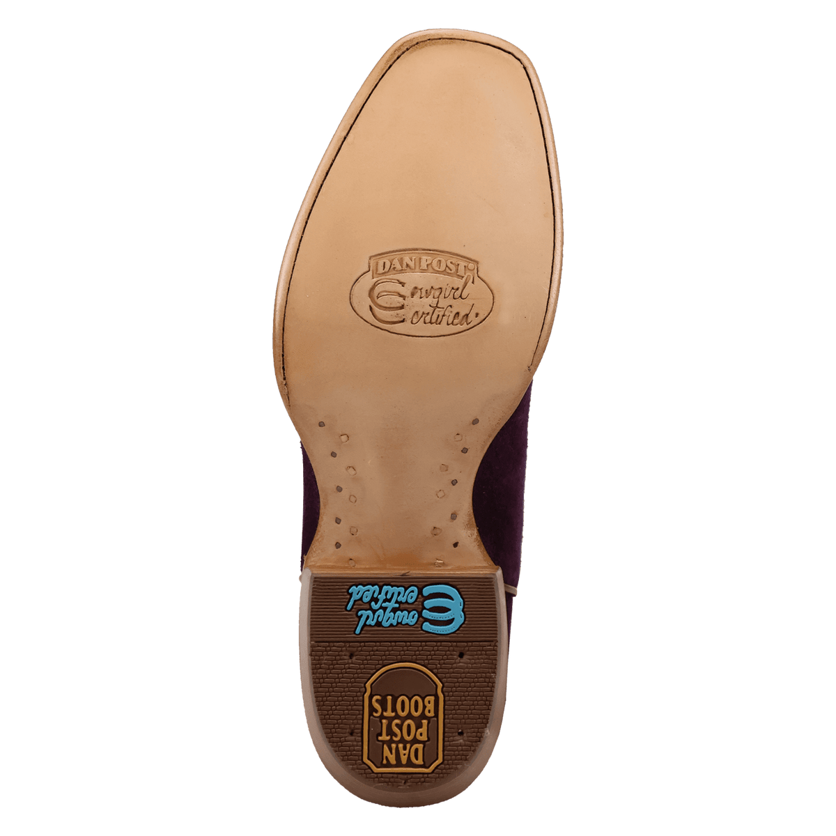 lanessa leather boot outsole angle
