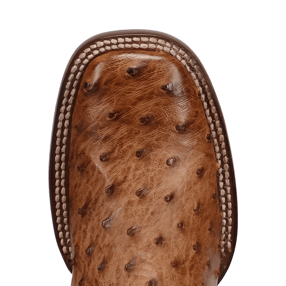 reese full quill ostrich boot toe angle