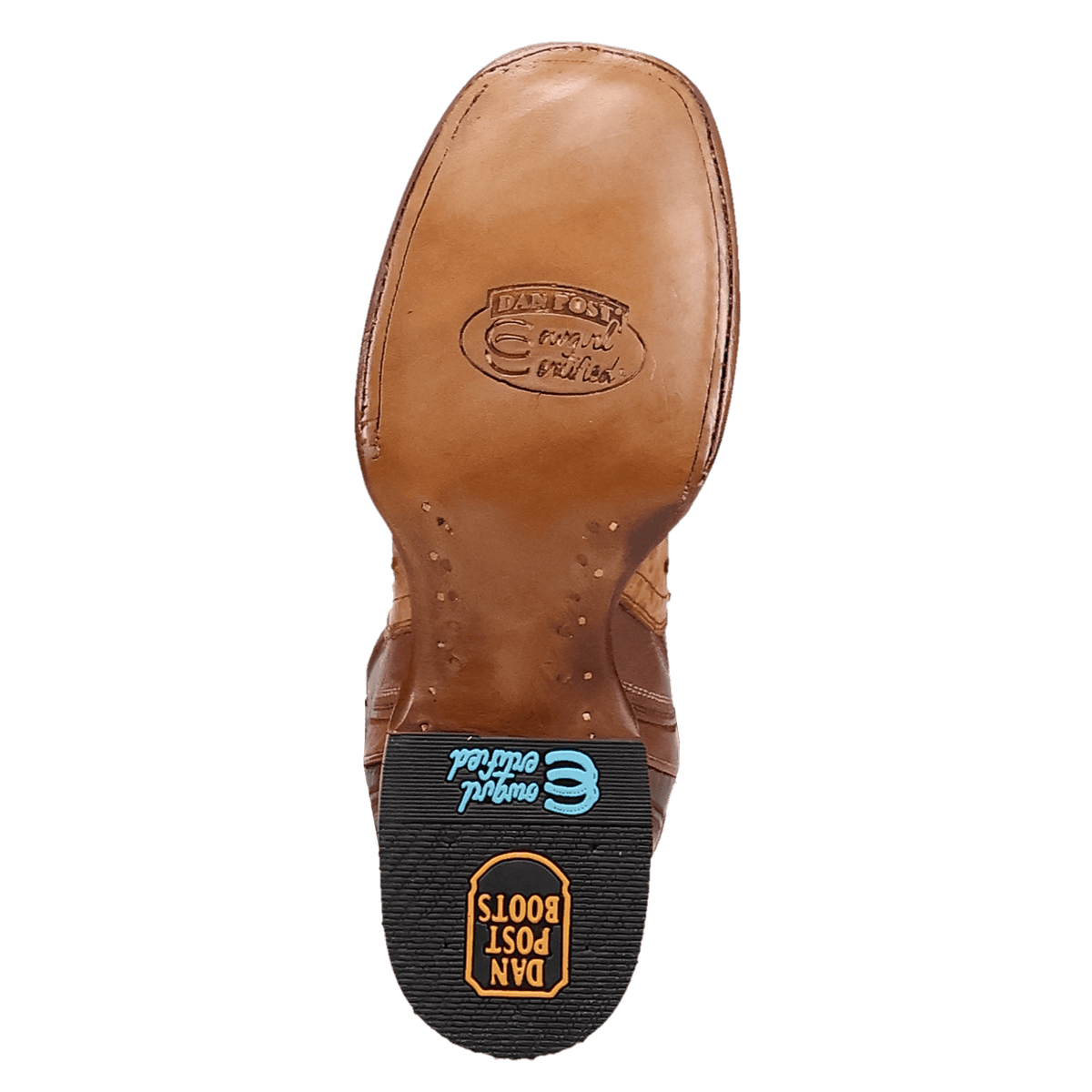 reese full quill ostrich boot outsole angle