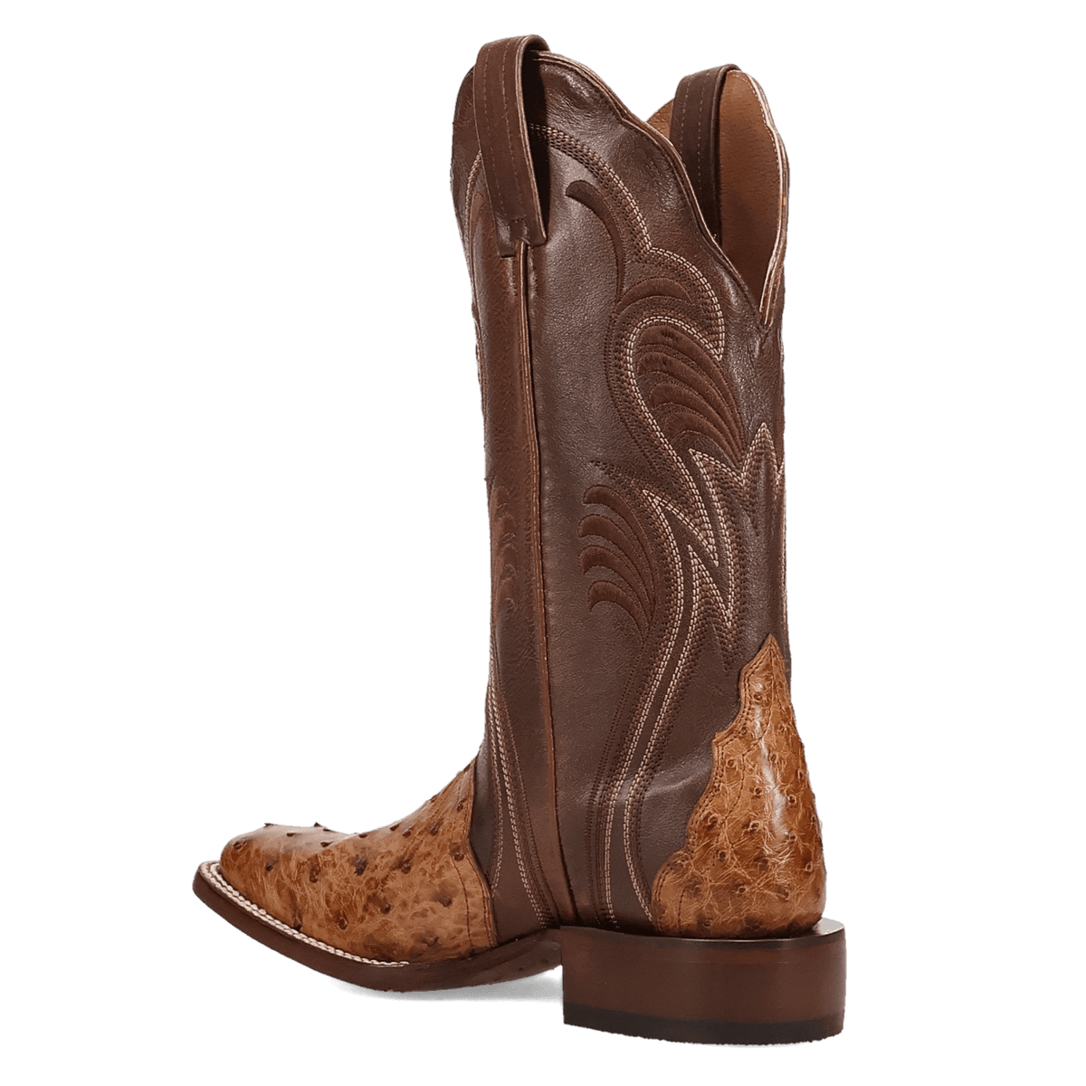 reese full quill ostrich boot 270 degree angle