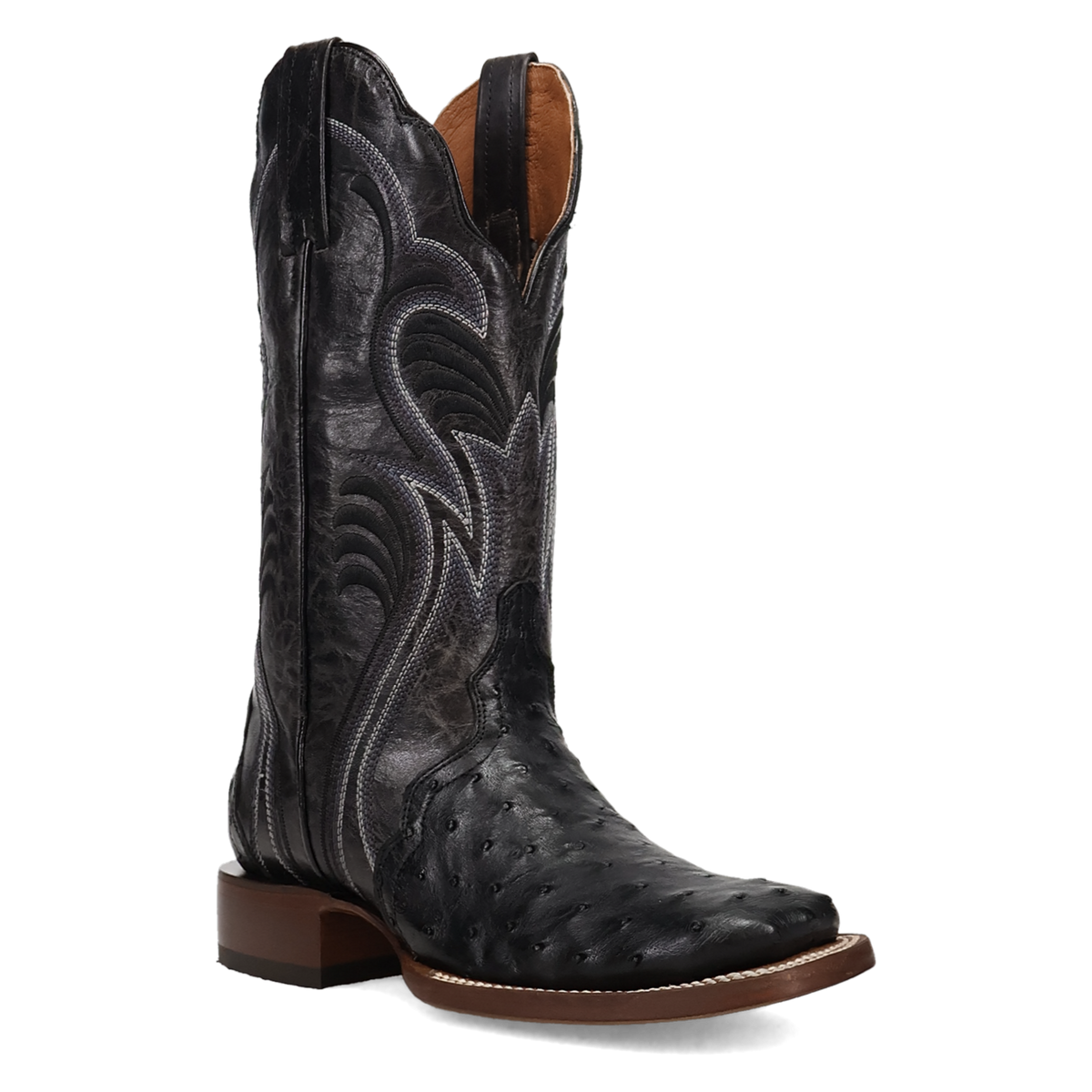 reese full quill ostrich boot