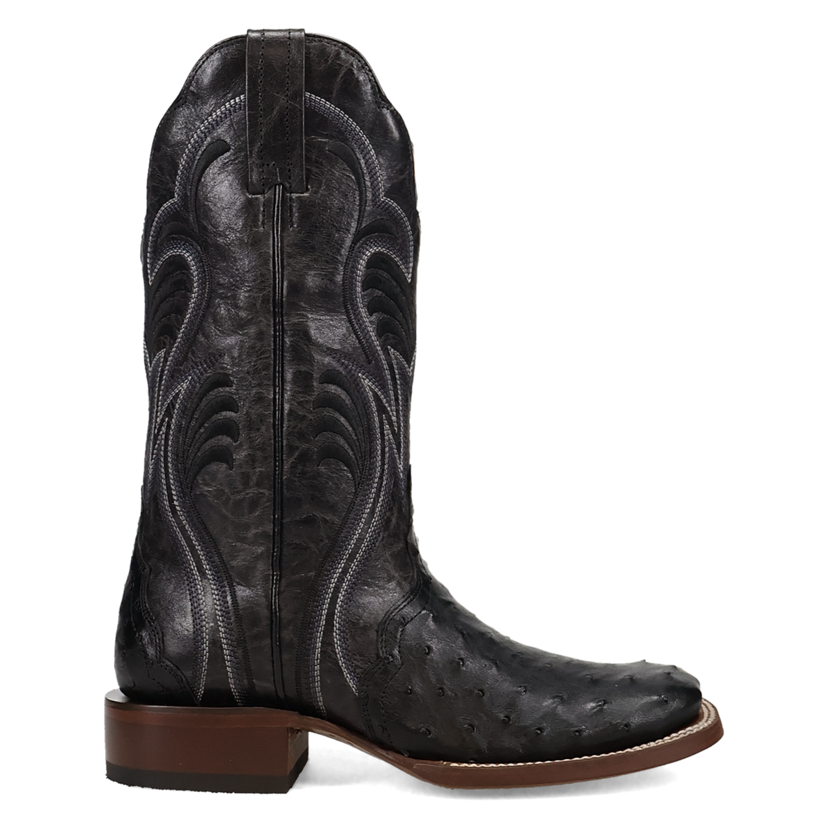 reese full quill ostrich boot