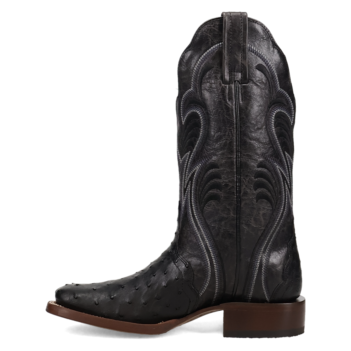 reese full quill ostrich boot