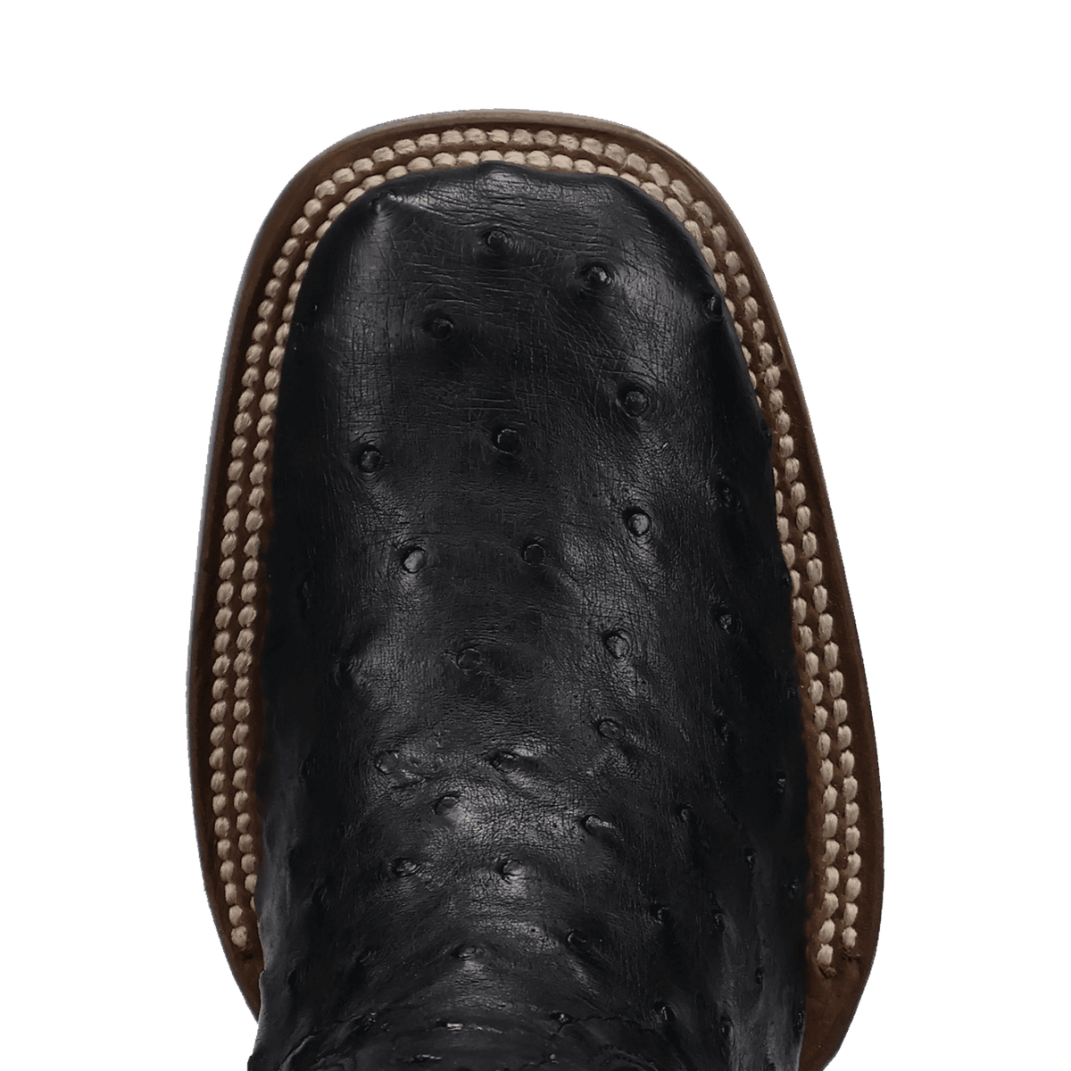 reese full quill ostrich boot toe angle